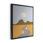 Tiny House #5 Framed Canvas Print Gallery Image 2