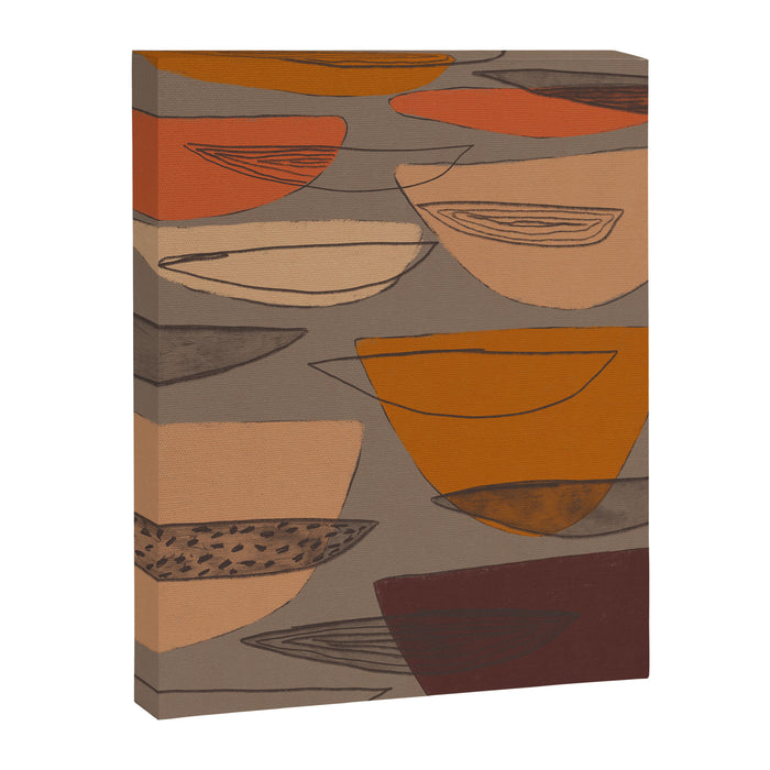 Transparent Shapes #1 Canvas Print Gallery Image 1