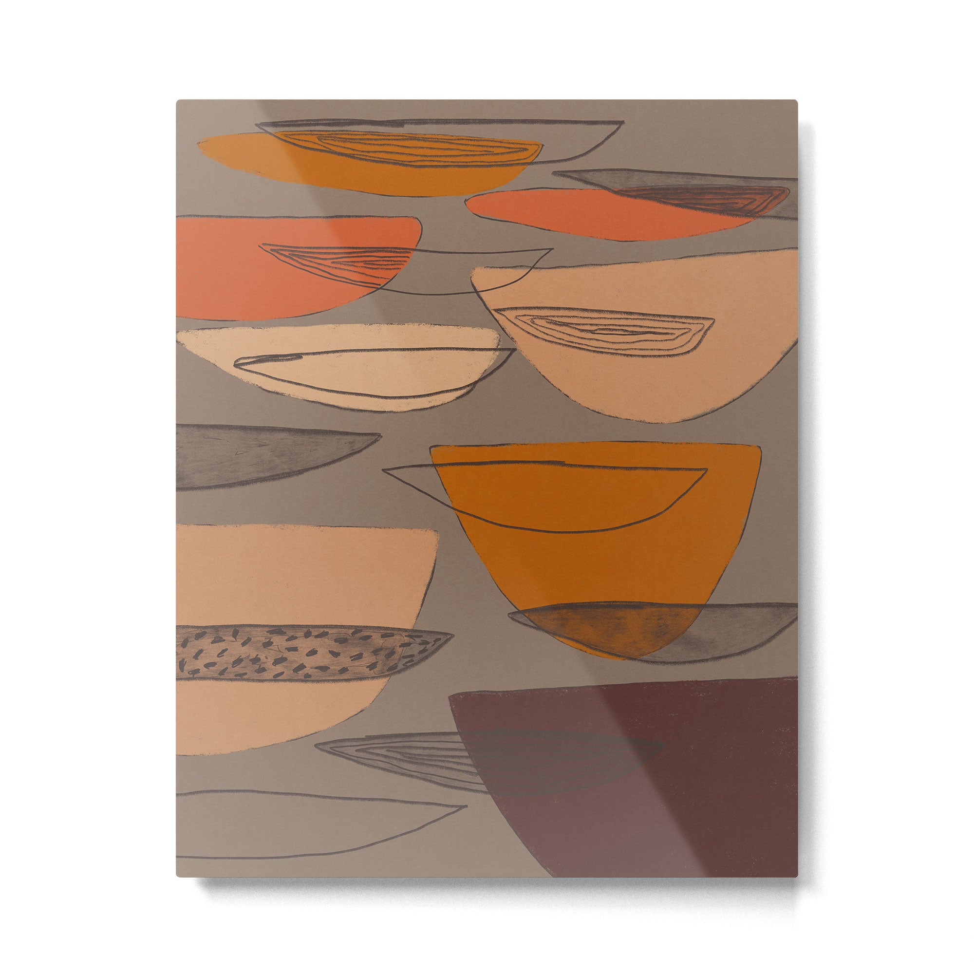 Transparent Shapes #1 Metal Print Gallery Image 6