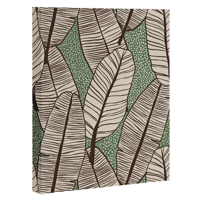 Banana Leaves Canvas Print Gallery Image 1