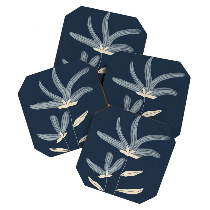Two Flowers Coaster Gallery Image 1