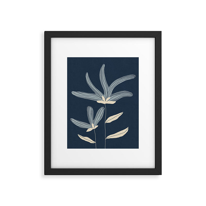Two Flowers Framed Art Print Gallery Image 6