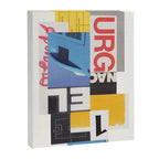 Typography & Shapes / Paper Collage Canvas Print Gallery Image 6