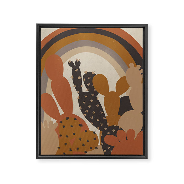 Under the Rainbow Framed Canvas Print Gallery Image 1