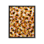 Vibrant Brush Strokes #1 Framed Canvas Print Gallery Image 6