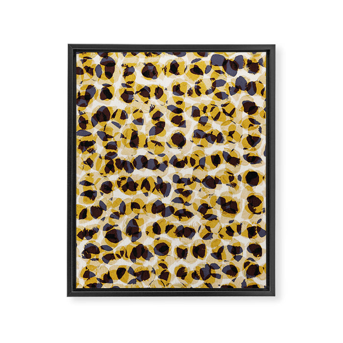 Vibrant Brush Strokes #2 Framed Canvas Print Gallery Image 1