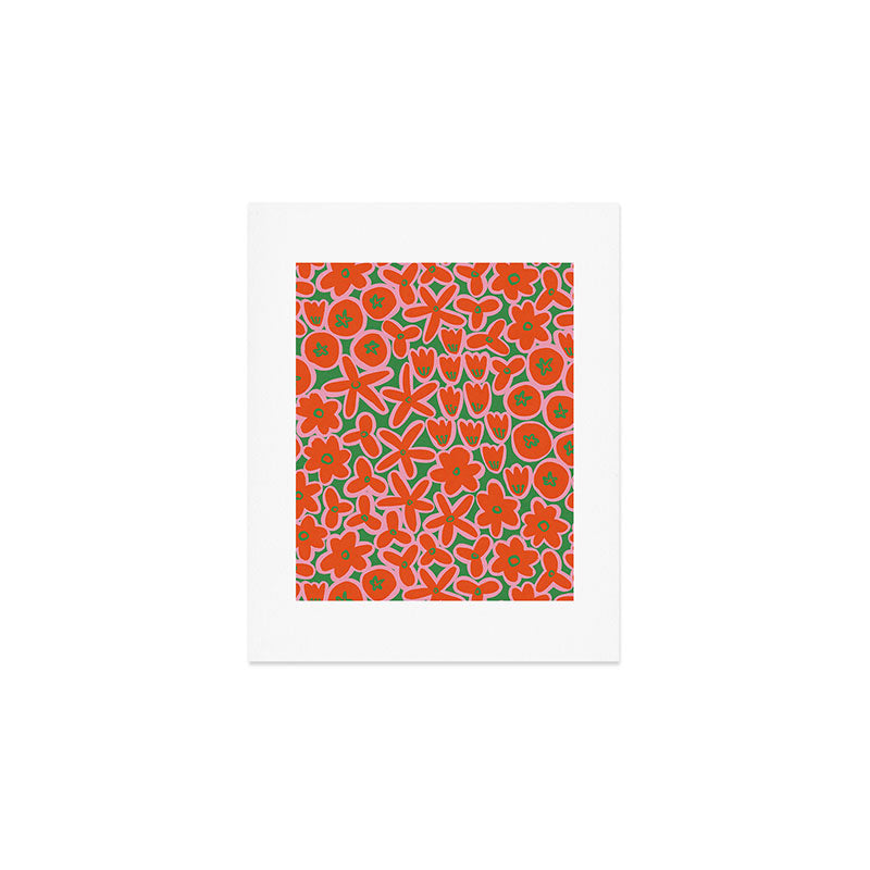 Vibrant Summer Pattern #1 Art Print Gallery Image 1