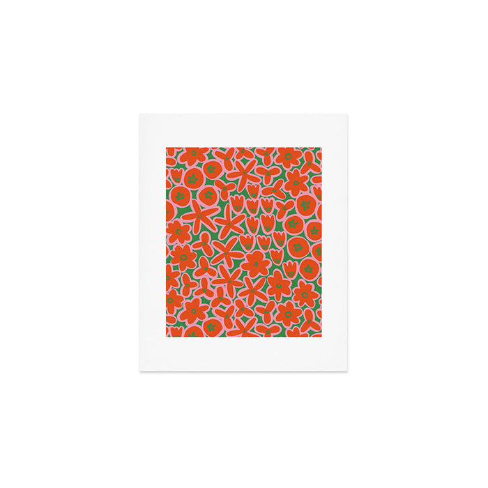 Vibrant Summer Pattern #1 Art Print Gallery Image 1