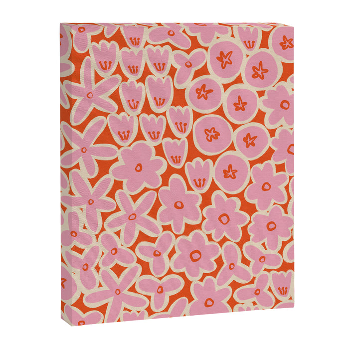 Vibrant Summer Pattern #2 Canvas Print Gallery Image 1