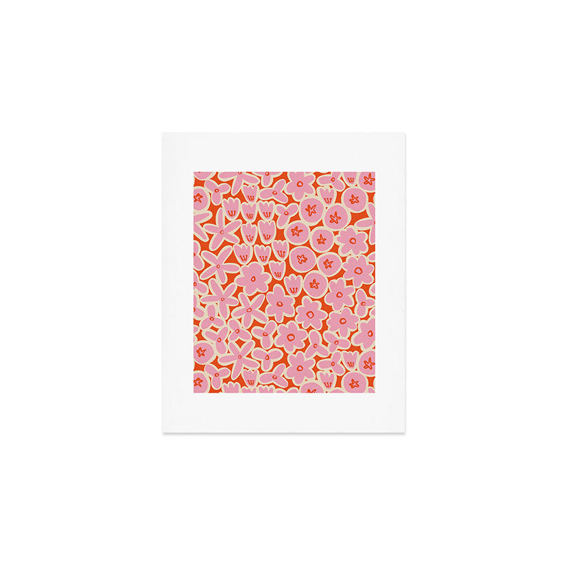 Vibrant Summer Pattern #2 Art Print Gallery Image 1