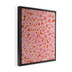 Vibrant Summer Pattern #2 Framed Canvas Print Gallery Image 2