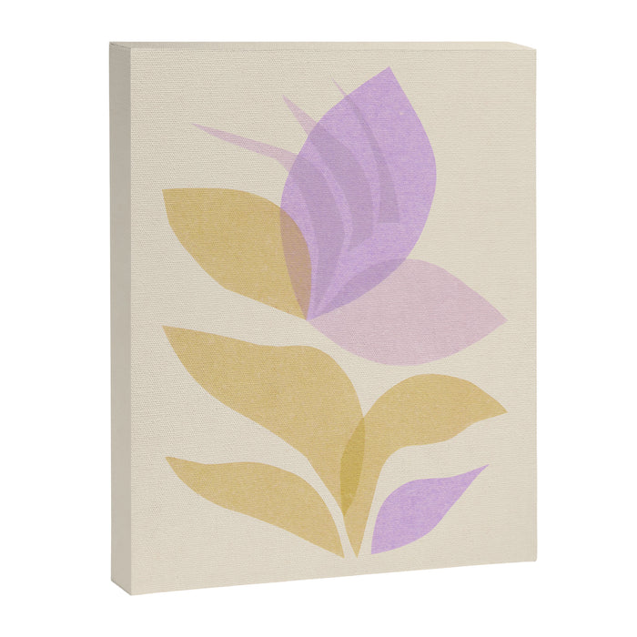 Violet Bloom Canvas Print Gallery Image 1