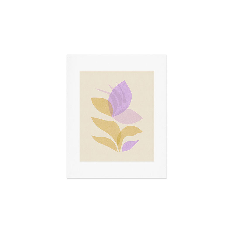 Violet Bloom Art Print Gallery Image 1