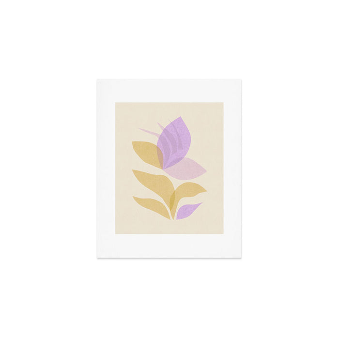 Violet Bloom Art Print Gallery Image 1