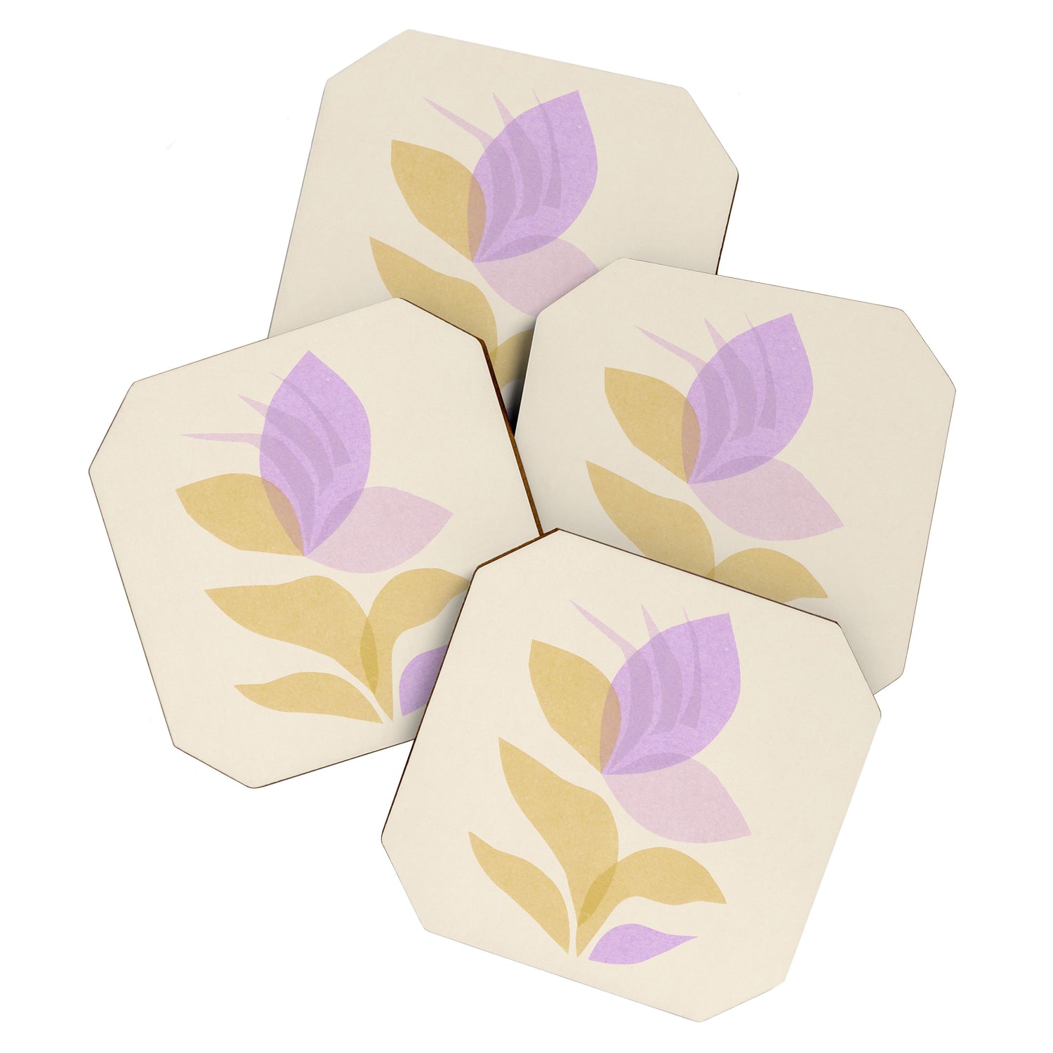 Violet Bloom Coaster Gallery Image 1