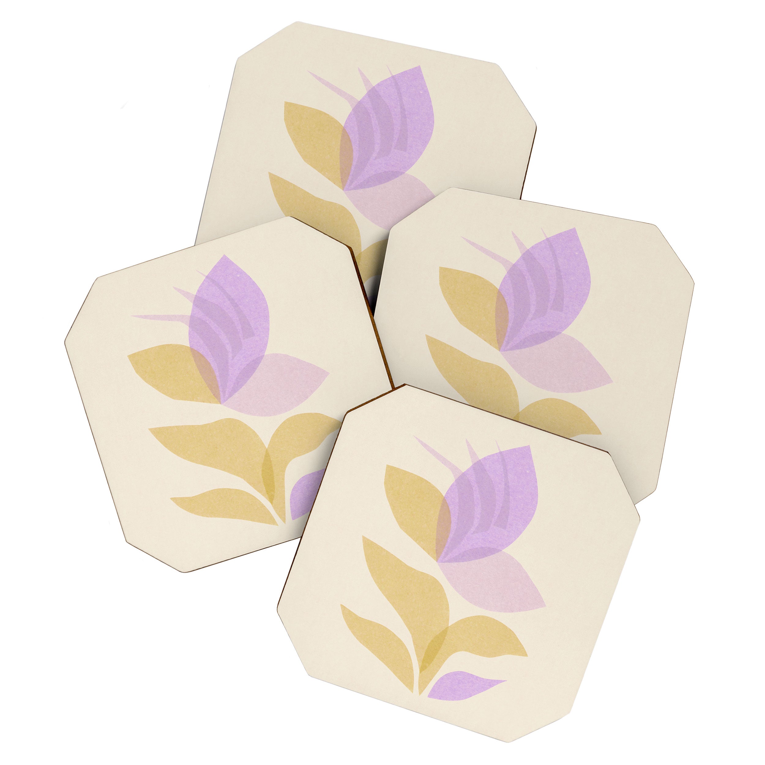 Violet Bloom Coaster Gallery Image 1