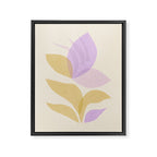 Violet Bloom Framed Canvas Print Gallery Image 6