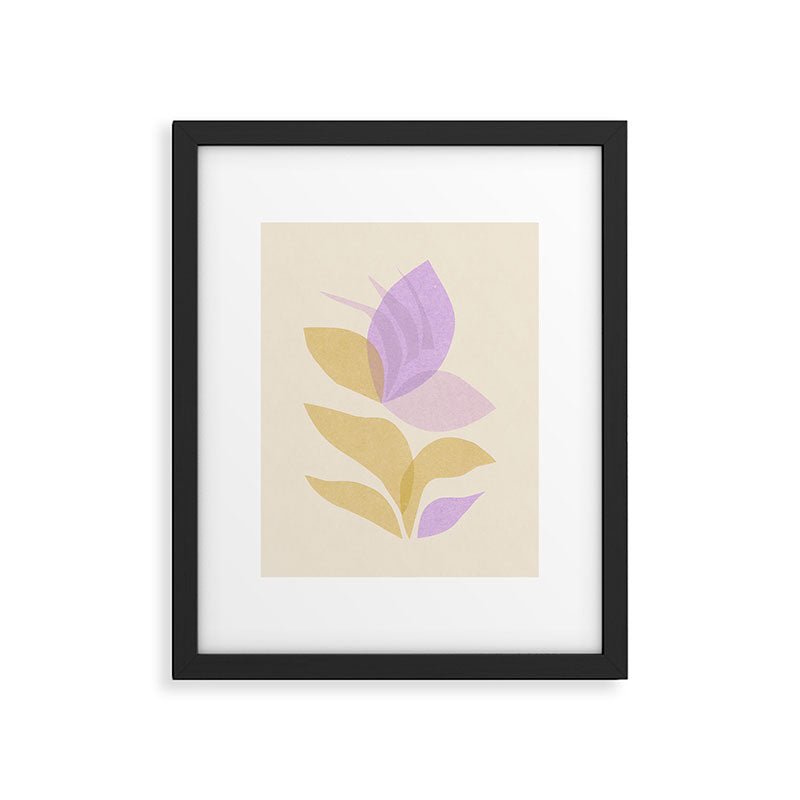 Violet Bloom Framed Art Print Gallery Image 5