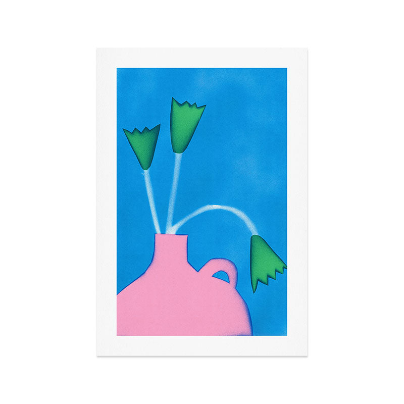 Vivid Bloom Art Print Gallery Image 1