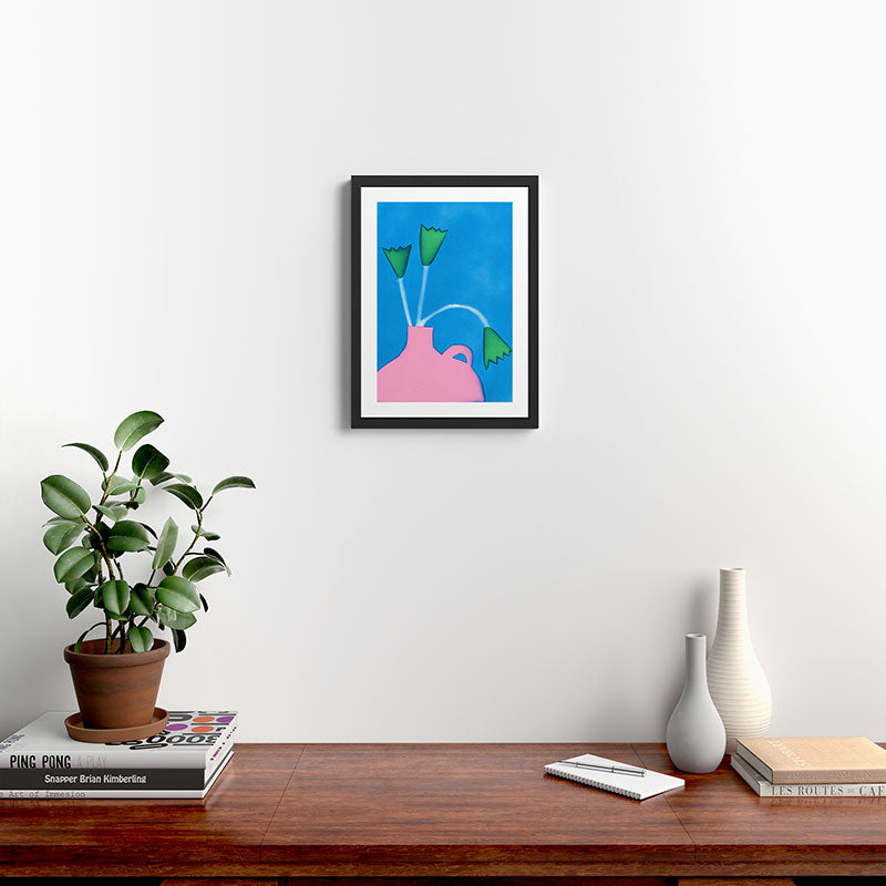 Vivid Bloom Framed Art Print Gallery Image 2