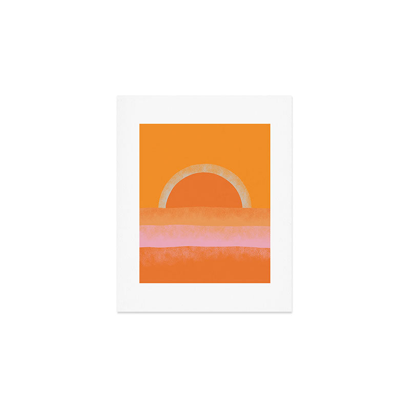 Warm Sunset Art Print Gallery Image 1