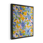 Watercolor Blooms #1 Framed Canvas Print Gallery Image 2