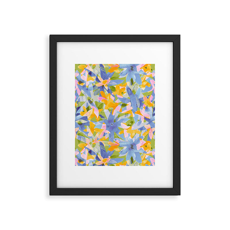 Watercolor Blooms #1 Framed Art Print Gallery Image 5