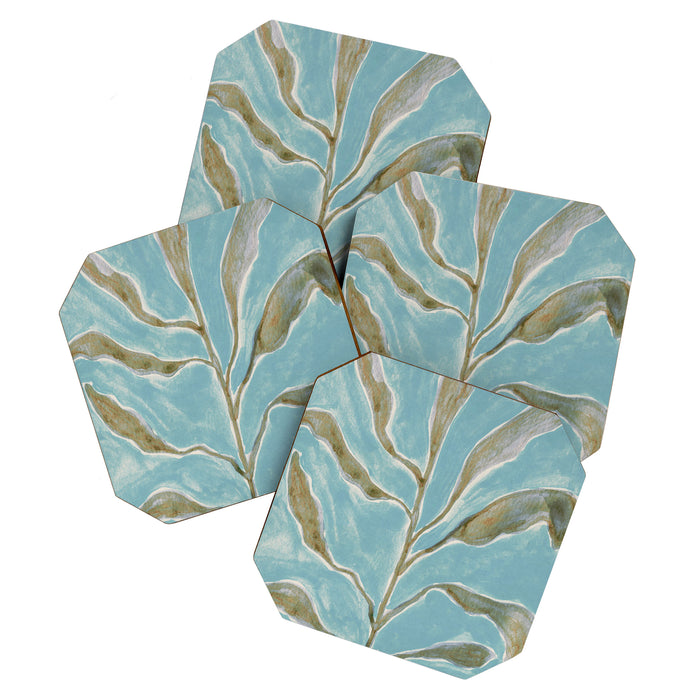 Watercolor Branch #2 Coaster Gallery Image 1