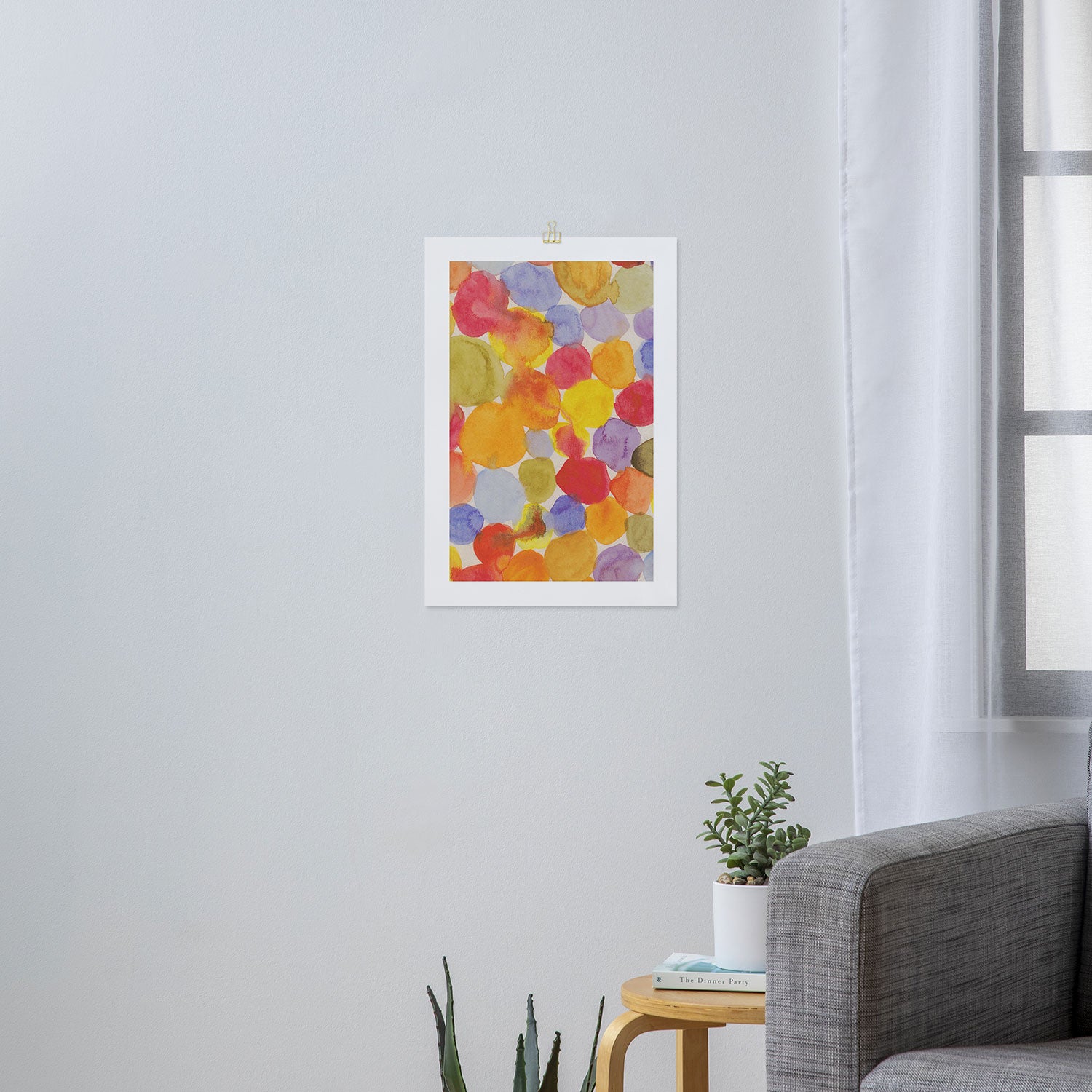 Watercolor Party #1 Art Print Gallery Image 3