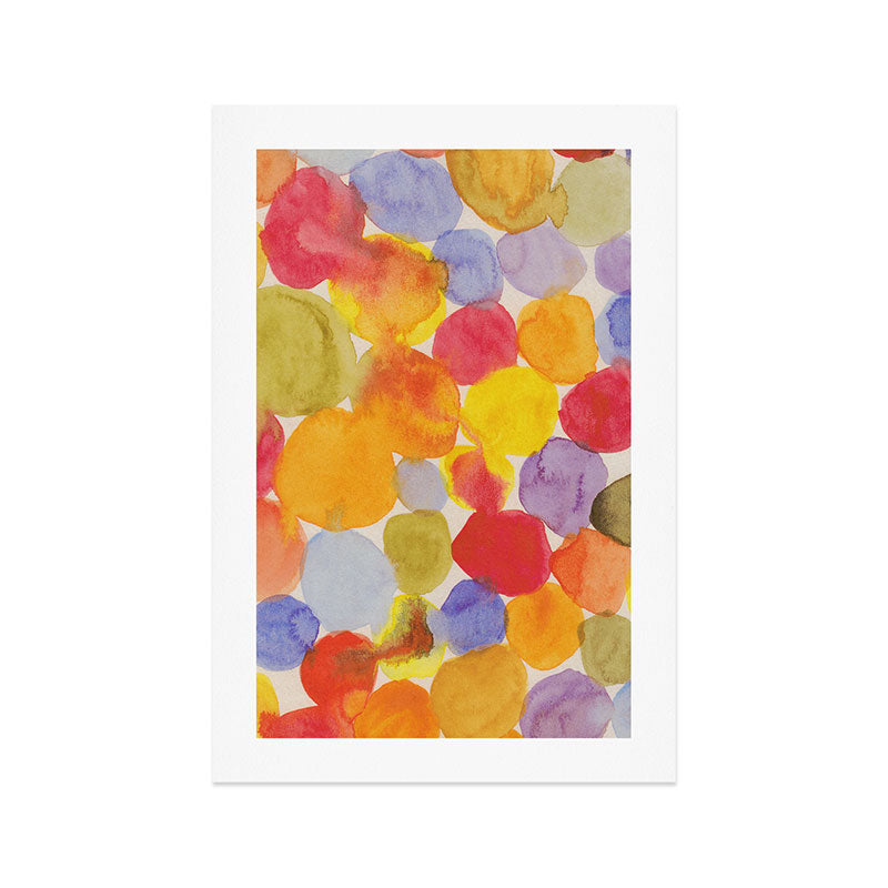 Watercolor Party #1 Art Print Gallery Image 1