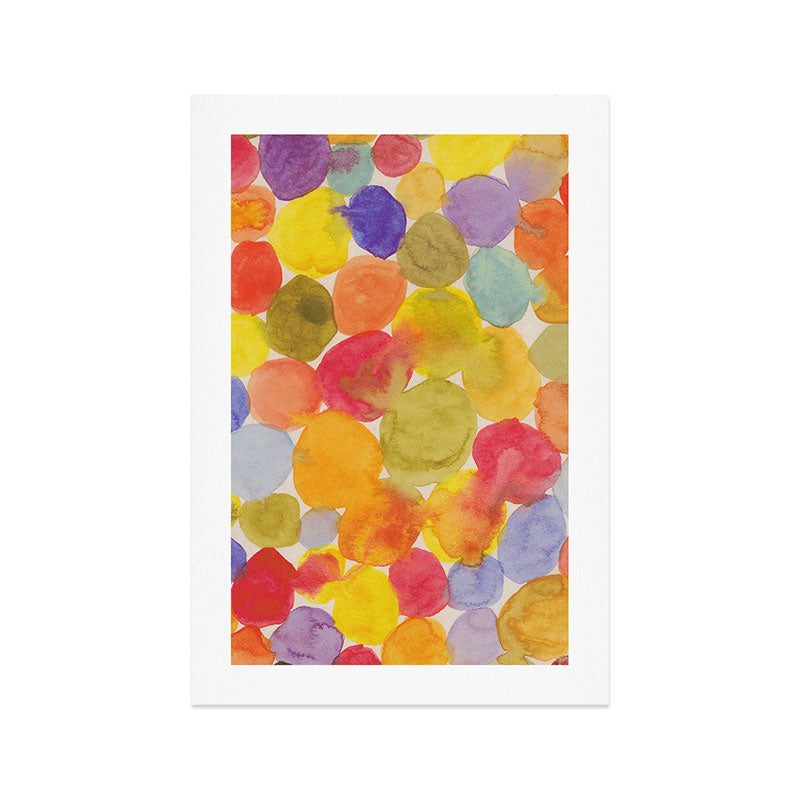 Watercolor Party #3 Art Print Gallery Image 1