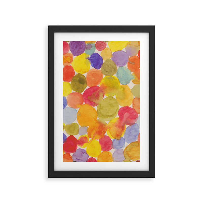 Watercolor Party #3 Framed Art Print Gallery Image 2