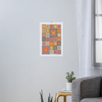 Watercolor Tiles Art Print Gallery Image 3