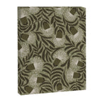 Whimsical Florals / Cream & Green Canvas Print Gallery Image 8