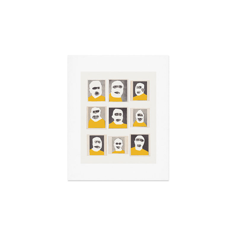 Yearbook #1 / Yellow Uniform Art Print Gallery Image 1
