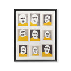 Yearbook #1 / Yellow Uniform Framed Canvas Print Gallery Image 6