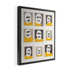 Yearbook #1 / Yellow Uniform Framed Canvas Print Gallery Image 2