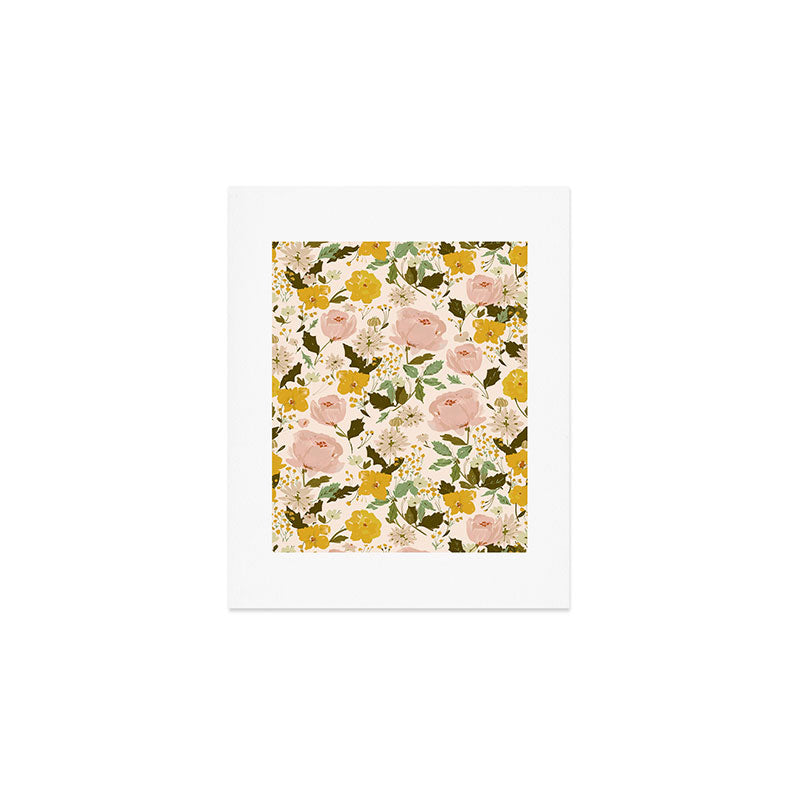 Alice's vintage garden Art Print Gallery Image 1