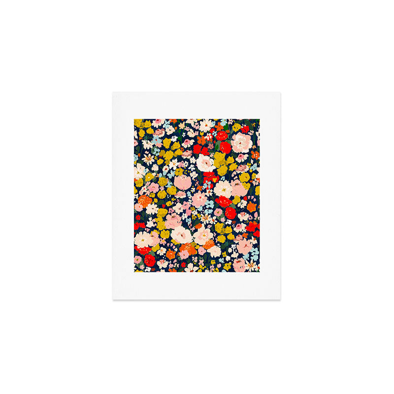 bright & tiny - blue Art Print Gallery Image 1