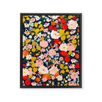 bright & tiny - blue Framed Canvas Print Gallery Image 8