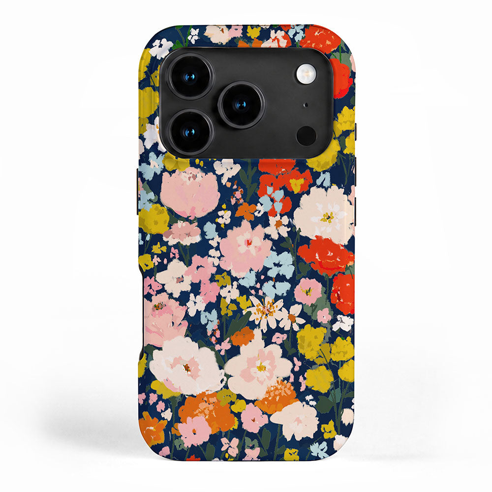 bright & tiny - blue iPhone Case Gallery Image 1