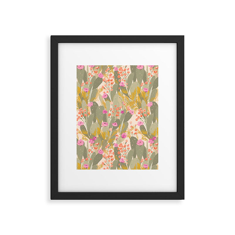 Cactus Garden Framed Art Print Gallery Image 6