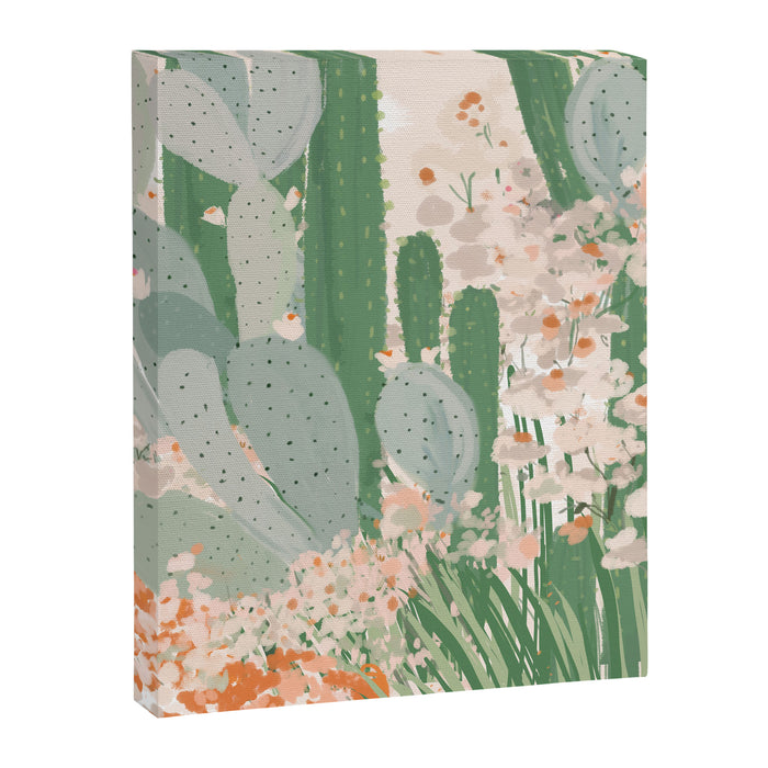 cactus garden Canvas Print Gallery Image 1