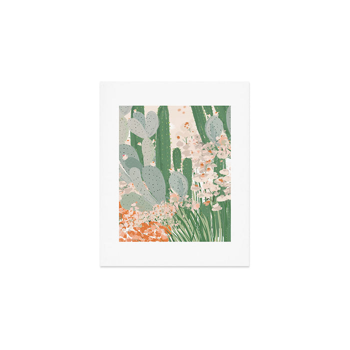 cactus garden Art Print Gallery Image 1