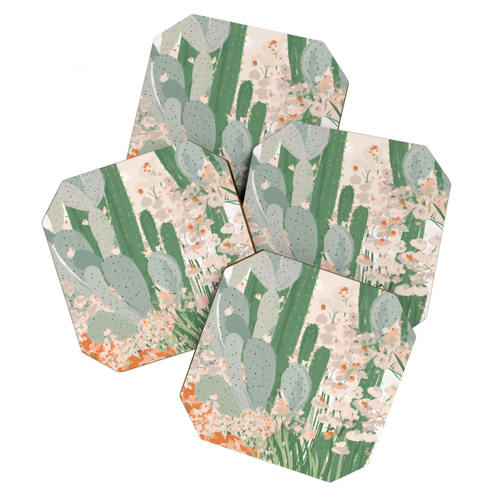 cactus garden Coaster Gallery Image 1