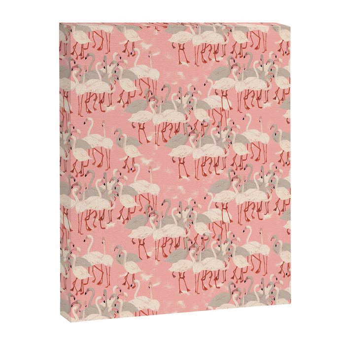 flamingo party Canvas Print Gallery Image 1