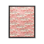flamingo party Framed Canvas Print Gallery Image 8