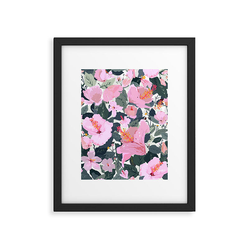 Hi Hibiscus! Framed Art Print Gallery Image 6