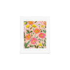 Large Poppy Coral Art Print Gallery Image 1