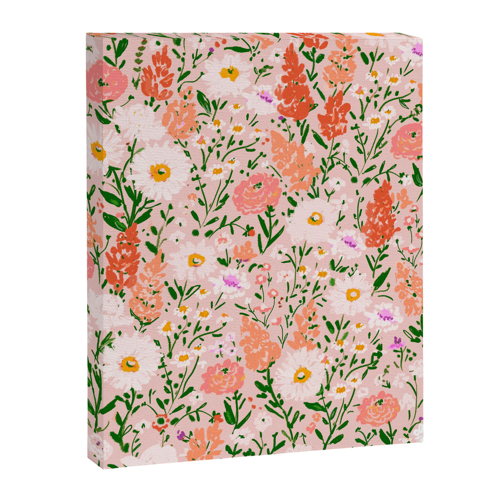 Late Summer Floral Canvas Print Gallery Image 3